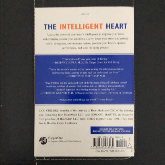 The Heart Math Solution book - Picture 2 of 3